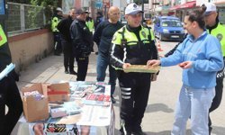 Bafra'da Trafik Haftası'nda farkındalık etkinliği