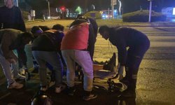 Bolu'da otomobil ile motosiklet çarpıştı: 1 yaralı