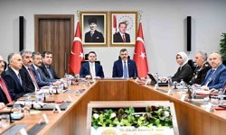 İçişleri Bakanı Mustafa Çiftçi ile Adalet Bakanı Akın Gürlek 'Dolandırıcılıkla Mücadele Merkezi' hakkında görüştü