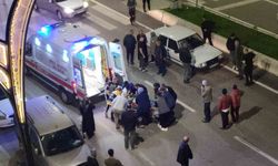 Otomobilin çarptığı yaya yaralandı