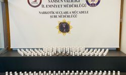Samsun'da 10 bin uyuşturucu hap ele geçirildi