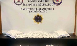 Samsun'da 51 bin 800 uyuşturucu hap ele geçirildi