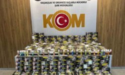 Samsun'da kaçak makaron operasyonu
