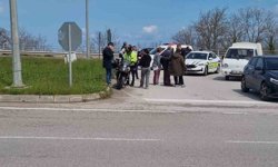 Sinop'ta motosiklet ile otomobil çarpıştı: 1 yaralı