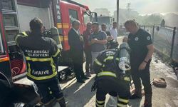 Alevler çatıyı sardı, korku dolu anlar yaşandı