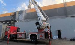 Eskişehir'de yalıtım fabrikasında yangın
