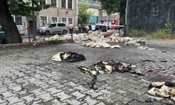 Karabük'te tekstil işletmesinde yangın paniği