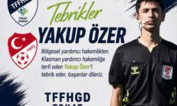 TFF, Yakup Özer Klasman Hakemliğine Terfi Etti