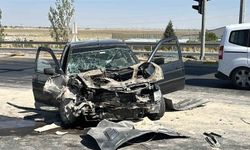 Aksaray'da otomobil vince arkadan çarptı: 3 yaralı