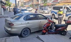 Çorum'da otomobil ile motosiklet çarpıştı: 2 yaralı
