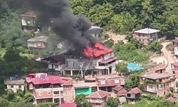 Ordu'da 3 katlı binada yangın