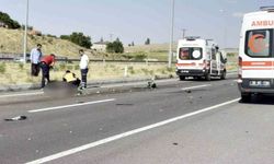 Otomobil ile motosiklet çarpıştı: 1 ölü, 1 yaralı