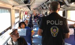 Yerköy'den geçen 'Doğu Ekspresi'nde 81 yolcu sorgulandı