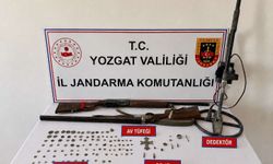 Yozgat'ta tarihi eser nitelikli objeler ele geçirildi