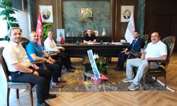 Sulusaray Heyeti, Üniversite-Şehir İş Birliğini Güçlendirmek İçin Rektör Yılmaz’la Bir Araya Geldi