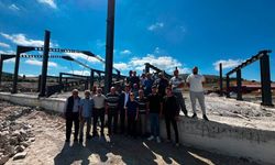 Başkan Güner Yeni Sanayi Sitesi İnşaatını Yerinde İnceledi