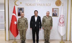 Tokat Valiliği'nde Önemli Ziyaret! Albay Altınordu ve Albay Yılmaz Vali Köklü ile Bir Araya Geldi