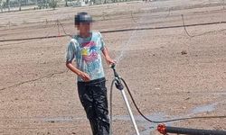13 yaşındaki motosiklet sürücüsünün öldüğü kaza güvenlik kamerasında