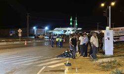 Aksaray'da otomobil ile çarpışan motosikletli çocuk hayatını kaybetti