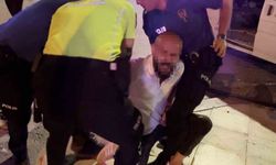 'Kelepçe vuramazlar, imkansız' dedi, kelepçelenip gözaltına alındı