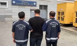 Samsun'da 10 yıl 8 ay hapis cezası olan cezaevi firarisi yakalandı