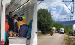 Gümenek Mevkiinde Korkutan Kaza