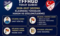 Tokat’tan 6 Hakem ve Gözlemci Profesyonel Gelişim Ligi’ne Terfi Etti