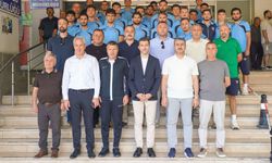 Erbaaspor Yönetimi ve Futbolculardan Başkan Karagöl’e Ziyaret