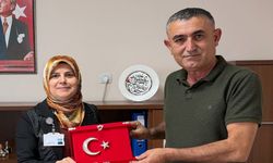 Sağlık-Sen Tokat Şube Başkanı Mantar'dan Makbule Yüce'ye Destek Ziyareti
