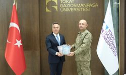 Tokat 48. Piyade Er Eğitim Alay Komutanı'ndan Rektör Yılmaz'a Ziyaret