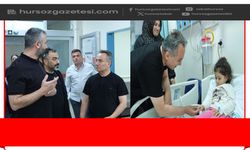 TOGÜ Rektörü Prof. Dr. Fatih Yılmaz'dan Hastane Acil Servisine Yoğunluk Ziyareti