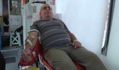 15 yıldır düzenli kan veriyor