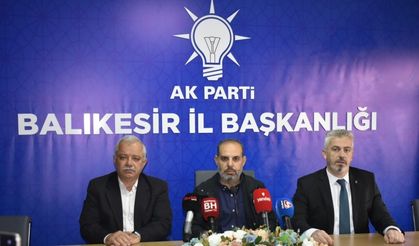 AK Parti Balıkesir İl Başkanlığından İsrail’e tepki
