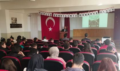 Çıldır Müftülüğünden öğrencilere konferans