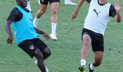 Hatayspor, Antalya kampının ilk idmanını gerçekleştirdi