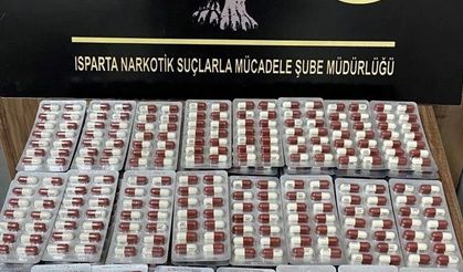 Isparta’da uyuşturucu operasyonlarında 56 şüpheli yakalandı
