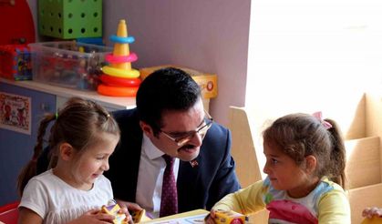 Kaymakam Han okul öncesi eğitimin önemine dikkat çekti