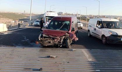 Osmangazi Köprüsü’nde zincirleme kaza: 9 yaralı