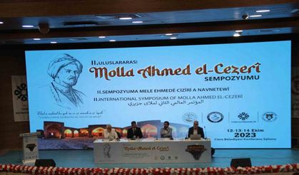 Şırnak’ta Uluslararası 2. Molla Ahmed el-Cezeri sempozyumu başladı