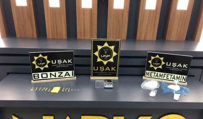 Uşak’ta uyuşturucu operasyonunda 1 kişi tutuklandı