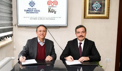 Koç Holding ile Malatya Turgut Özal Üniversitesi arasında "eğitimde iş birliği" protokolü
