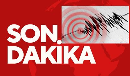 SON DAKİKA: Elazığ'da 4 şiddetinde deprem!