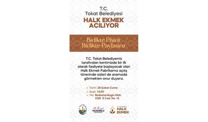 Halk Ekmek Büfeleri Tokat’ın  Dört Bir Yanında