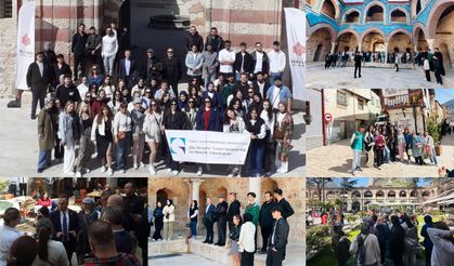 Üniversitelilerin Tokat gezisi renkli görüntülere sahne oldu