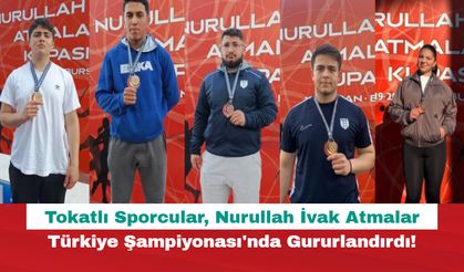 Tokatlı Sporcular, Nurullah İvak Atmalar Türkiye Şampiyonası'nda Gururlandırdı!