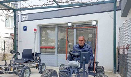 Ankaralı usta kendi imkanlarıyla go-kart yaptı, seri üretime geçti