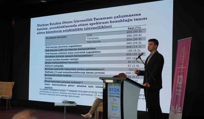 Erişkin otizm işlevsellik taraması sonuçları: Yüzde 52’si lise eğitimini tamamlayabiliyor