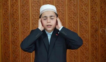 Ortaokul öğrencisinin gönüllere dokunan ezanı Türkiye birinciliğini getirdi