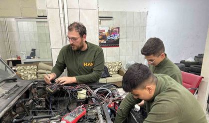 Sanayiye mühendis eli değdi