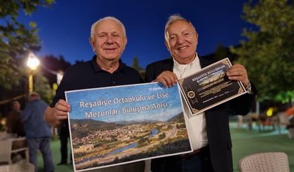 Reşadiye Lisesi Mezunları yarım asır sonra tekrar Reşadiye’de